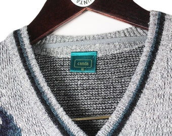 Vintage CANDA Sweater Big Logo Men's Clothing Ski 80's 90's Vintage CANDA Sweater Big Logo Men's Clothing Ski 80's 90's
