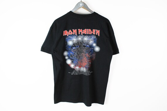 Iron Maiden Vintage Tシャツ Lサイズ Iron Maiden vintage Tシャツ Lサイズ VINTAGE 1992 IRON MAIDEN LIVE