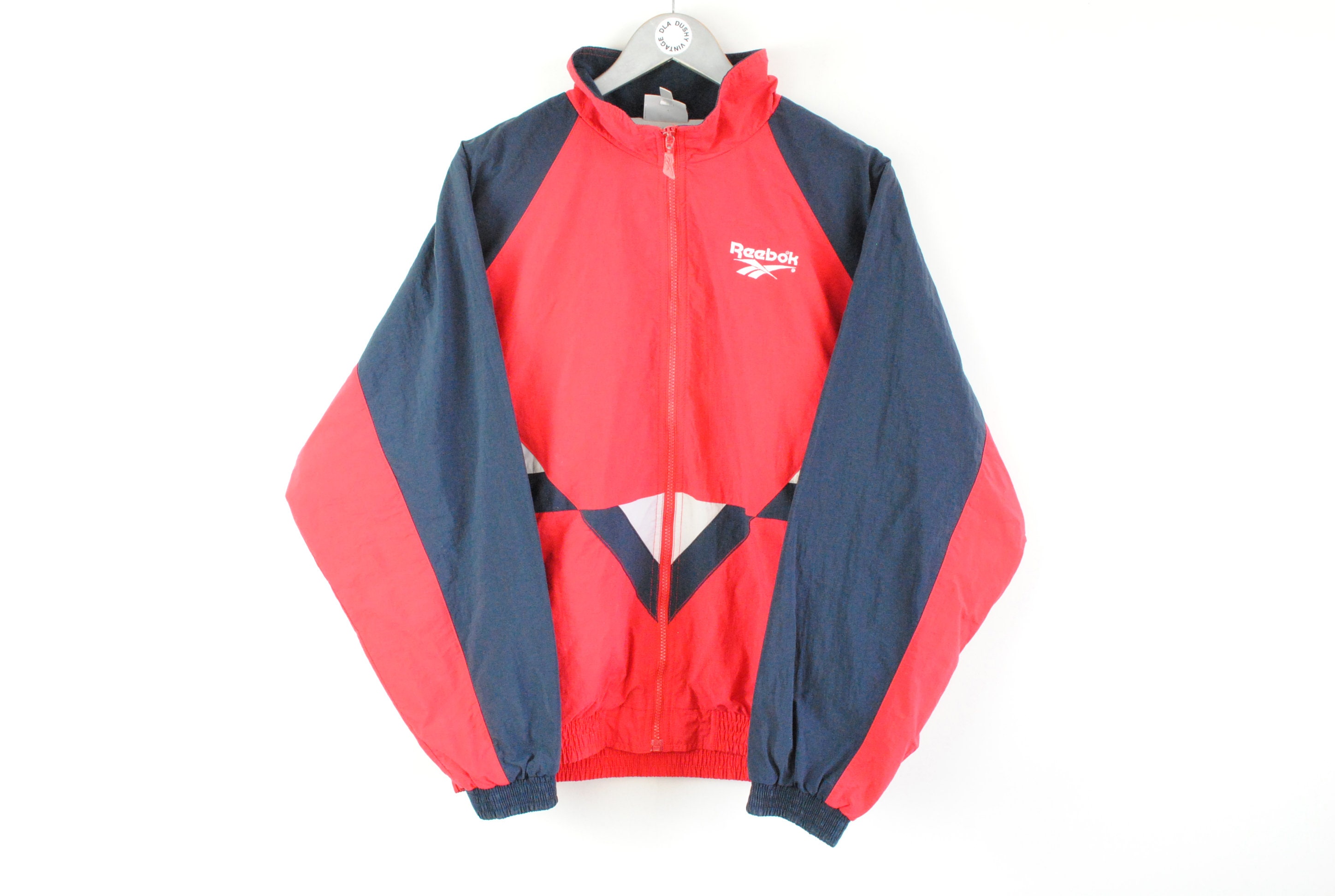 Vintage REEBOK Track Jacket Size L Oversize Authentic Rare