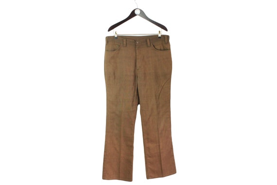 vintage LEVIS BIG E Pants 60s Gentleman's Jeans a… - image 1