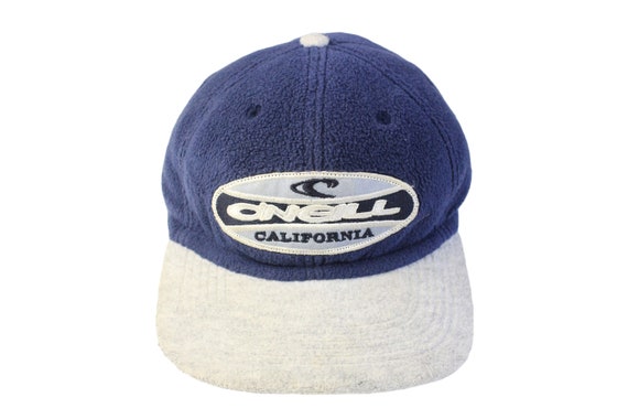 vintage O'NEILL Cap big logo Fleece hat one size … - image 2