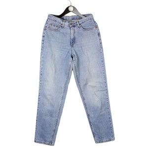 vintage LEVIS JEANS men&#39;s Blue denim Pants Size W 32 L 32 trousers jean retro classic work wear 90&#39;s 00&#39;s authentic old school USA style