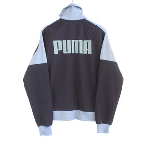 Vintage PUMA Trainingsjacke Größe Männer M authentische blau Retro 90er Jahre wear Streetwear sportlich Windjacke klassisch Deutschland Sport-Stil