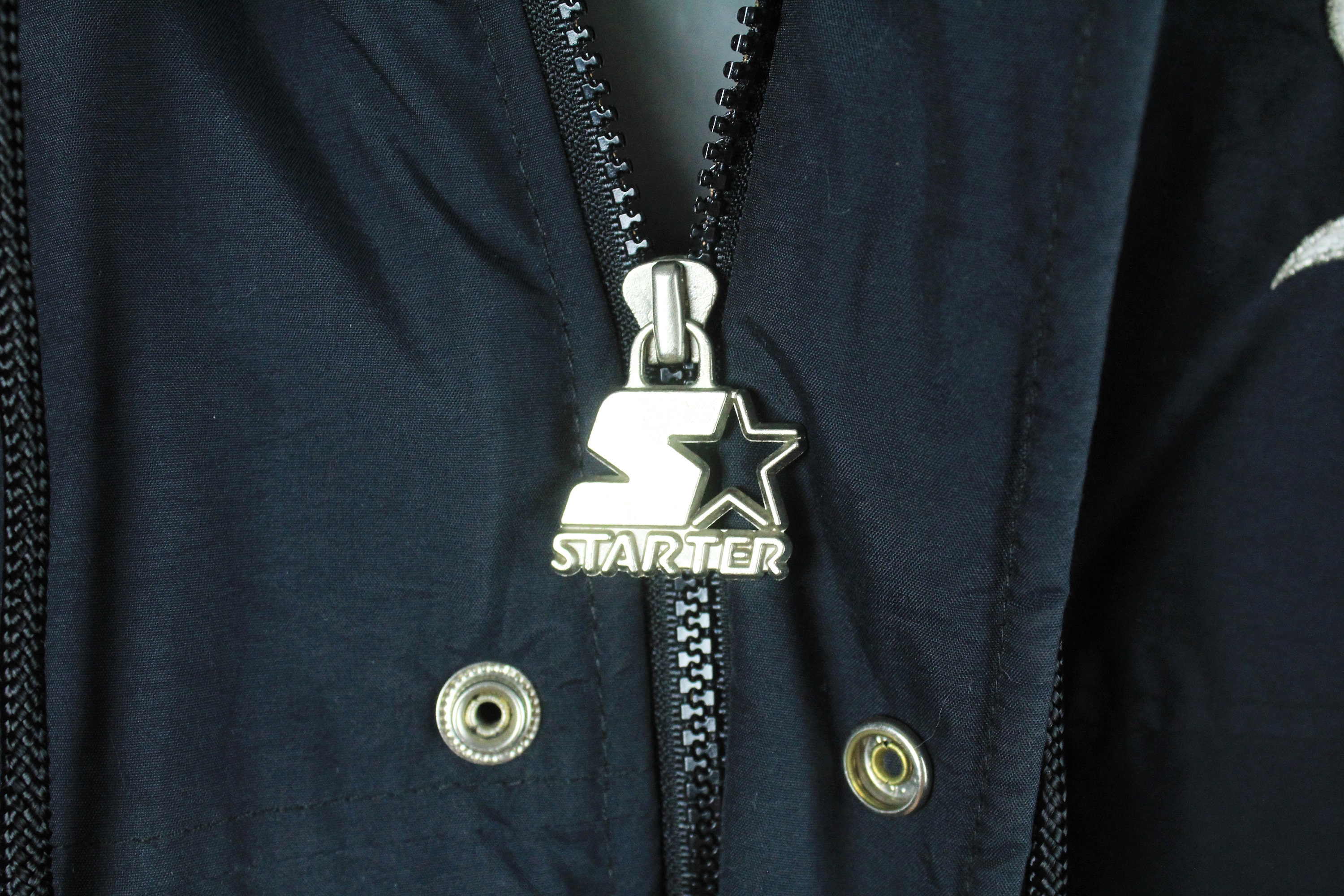 ジャケット・アウター STARER XL USA Dallas Cowboys 90s APEX puffer STARS jacket JERRY L blue