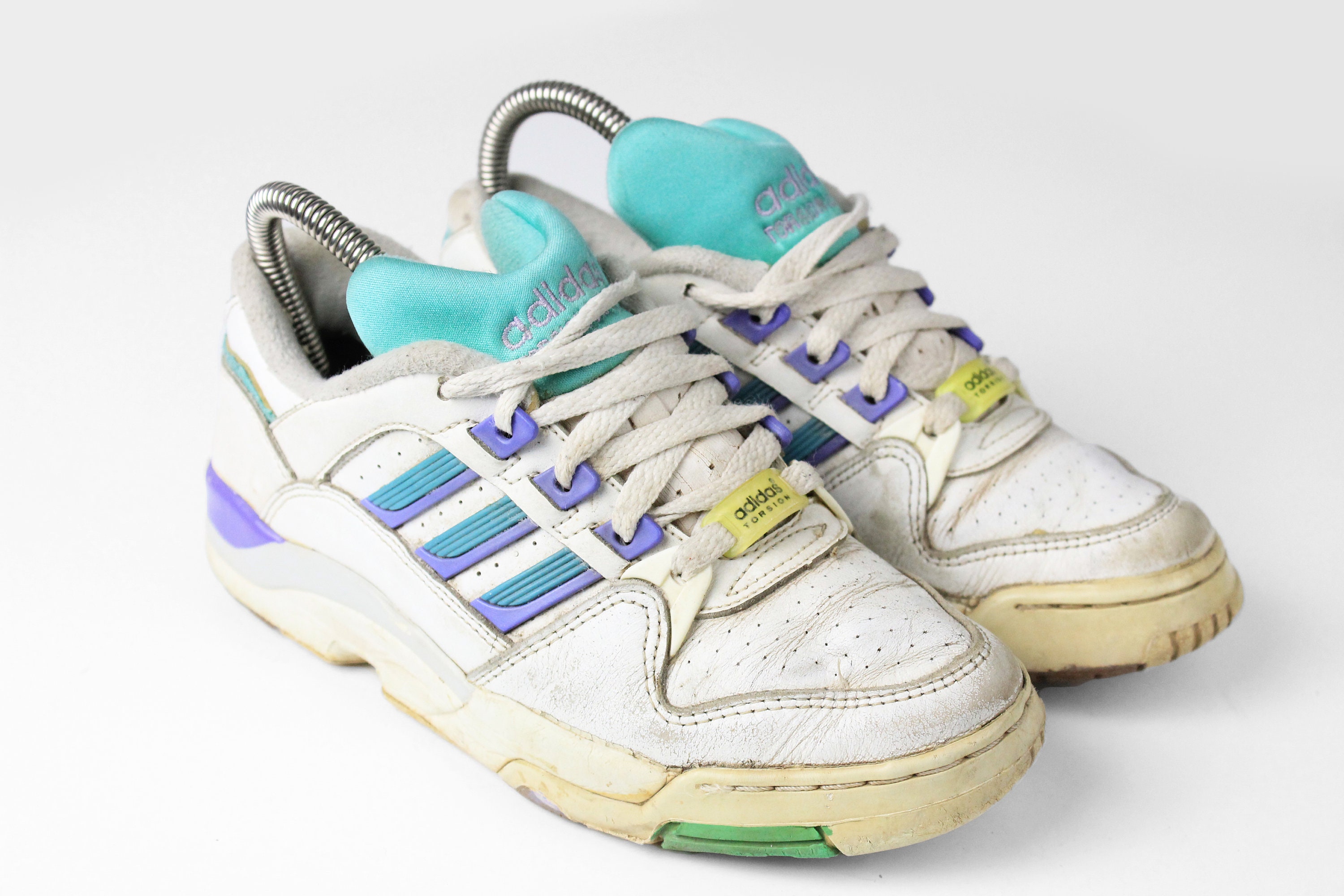 Landelijk negeren gespannen Vintage ADIDAS Torsion Olimpia Sneakers Damen Gr. US 6 - Etsy.de