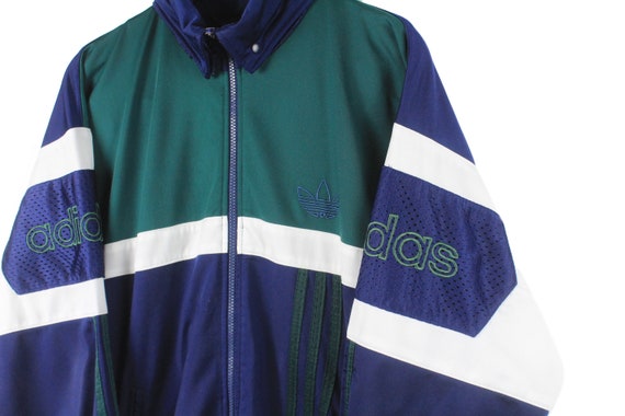 vintage ADIDAS tracksuit Size M retro sport origi… - image 4