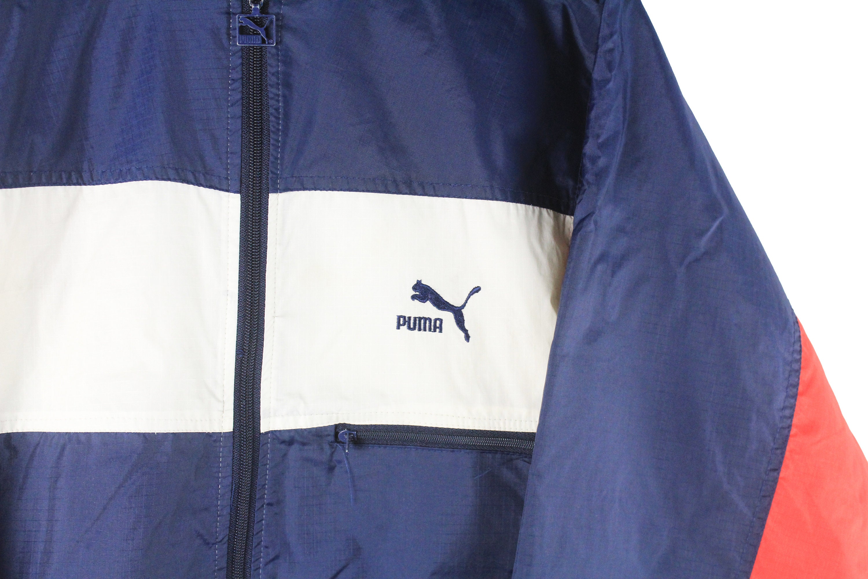レア！ビンテージ PUMA トラックジャケットLサイズ ヴィンテージ PUMA トラックジャケット サイズL メンズ 本物