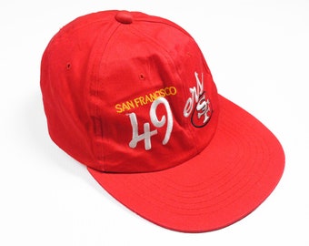 Vintage 49ERS San Francisco Hat Big 