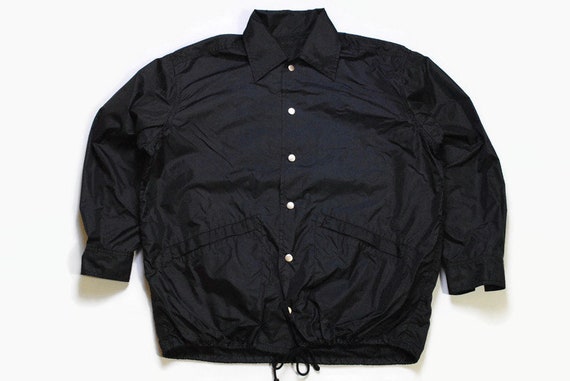 vintage ATSUKI ONISHI black Coach Jacket authentic