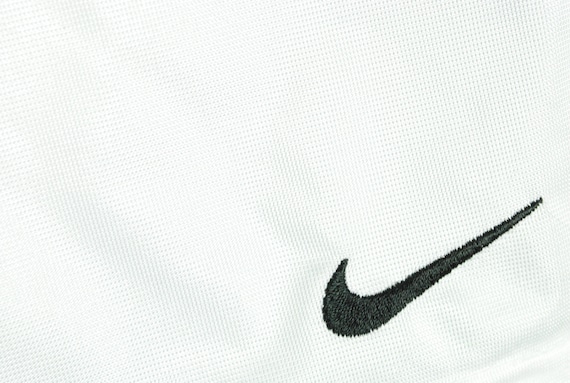 vintage NIKE Team swoosh logo track shorts white … - image 3