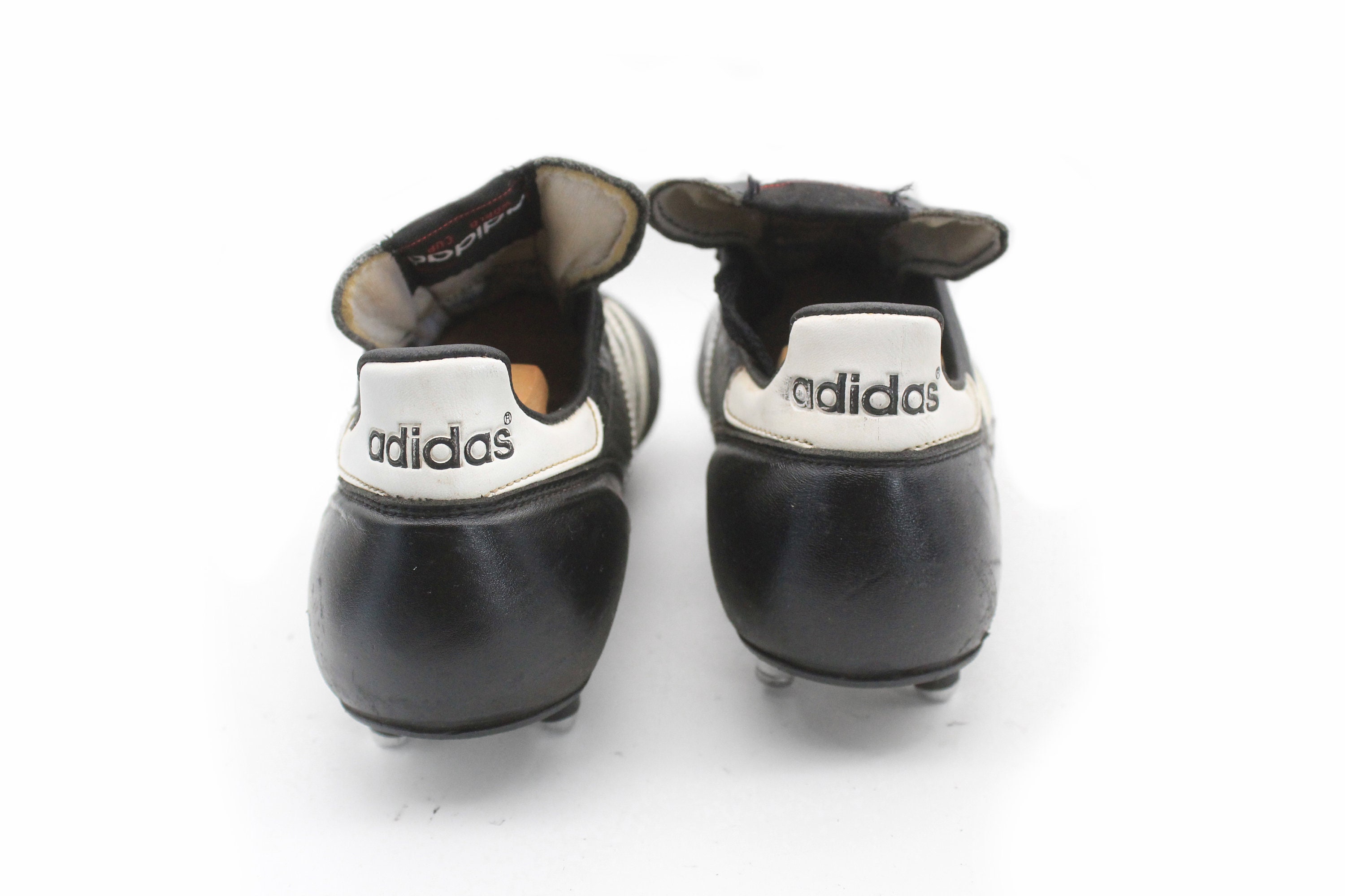 Vintage ADIDAS World Cup Boots Retro Football Shoes Leather Vintage ADIDAS World Cup Boots Retro Football Shoes Leather