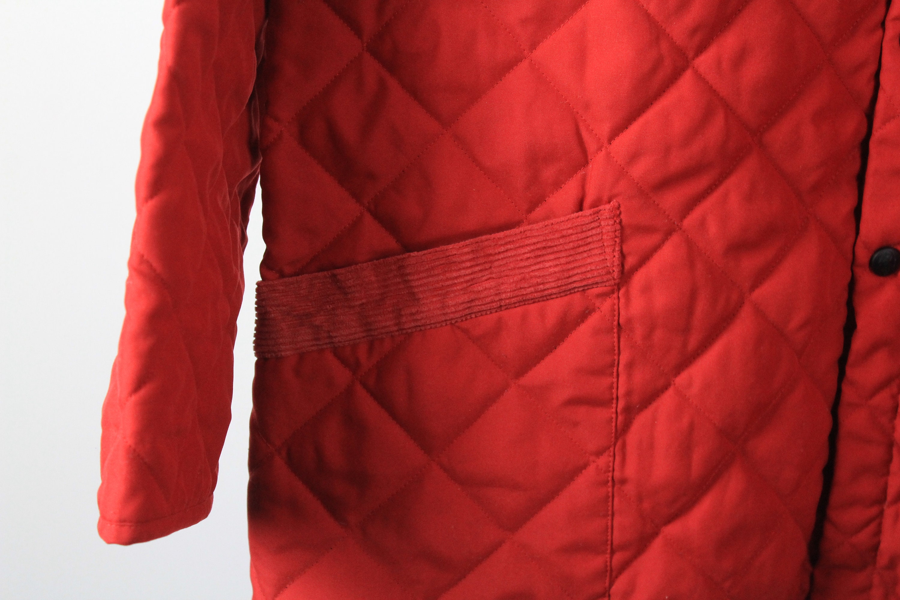Vintage FERRARI Quilted Jacket 2000 Size XL red authentic team | Etsy