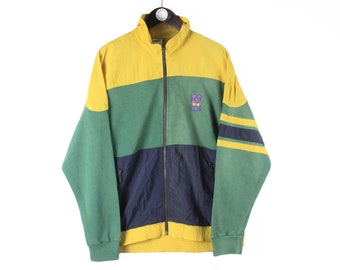 【超激レア美品】PUMA Yellow Blue TrackJacket 00s Vintage Puma Track Jacket - Etsy