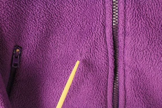 vintage BERGHAUS FLEECE sweater Retro purple men'… - image 6