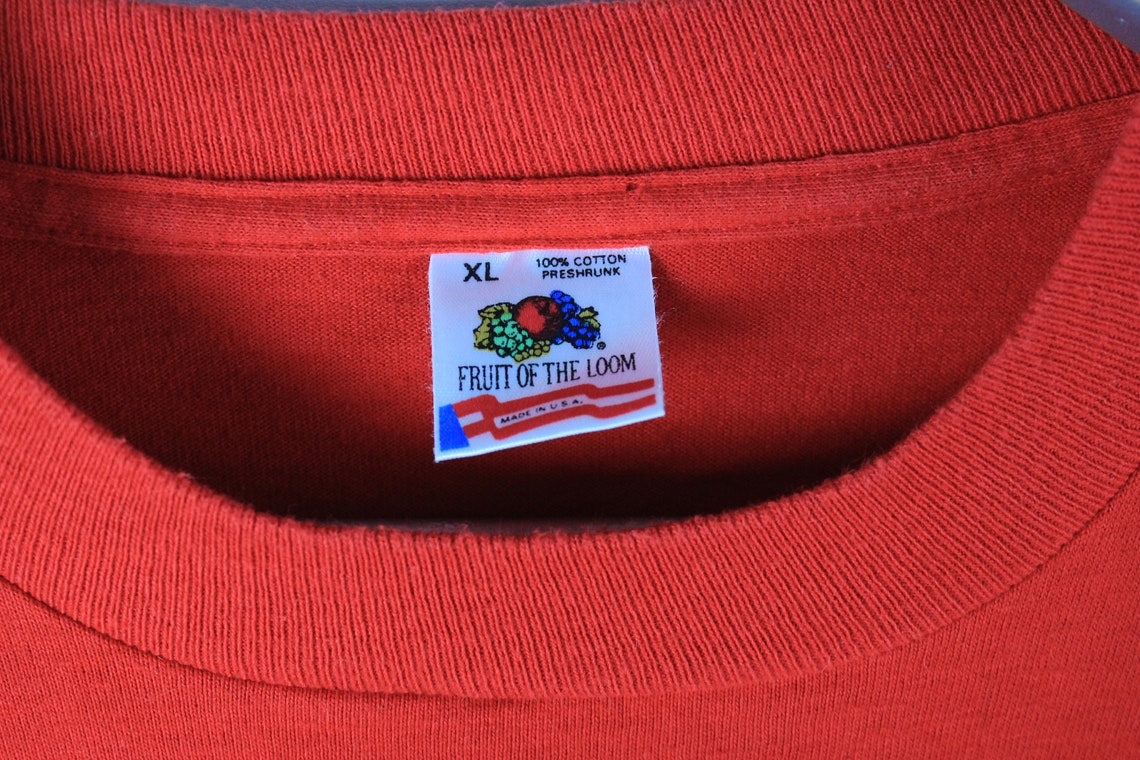 Vintage CORVETTE T-shirt Size XL Red Big Embroidery Logo - Etsy