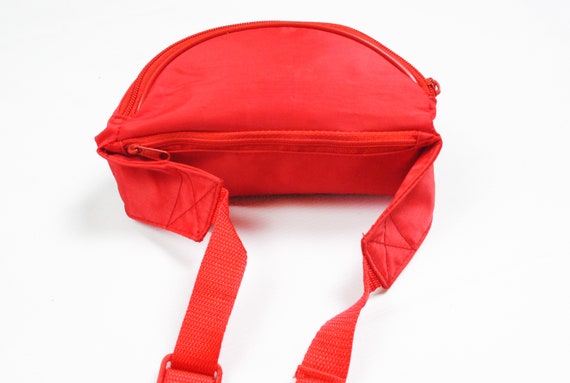 vintage COCA-COLA Waist Bag  Fanny Pack red big l… - image 4