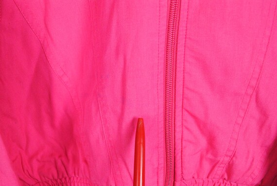 vintage ADIDAS ORIGINALS Track Jacket Size S pink… - image 6