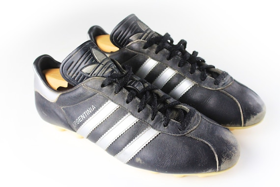 Vintage ADIDAS Argentinia Boots Football Shoes Leather - Israel