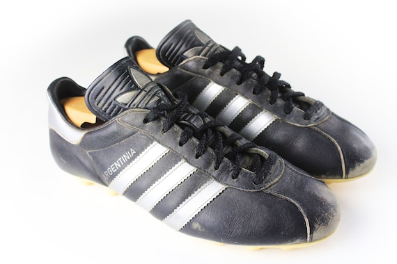 Vintage ADIDAS Retro Shoes Leather - Etsy Denmark