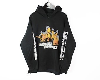 vintage BOHSE ONKELZ Hoodie authentic Tour clothing Size L Heavy metal nu alternative groove music concert band clothing black big logo