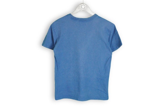 vintage NIKE big logo authentic T-Shirt blue cott… - image 2