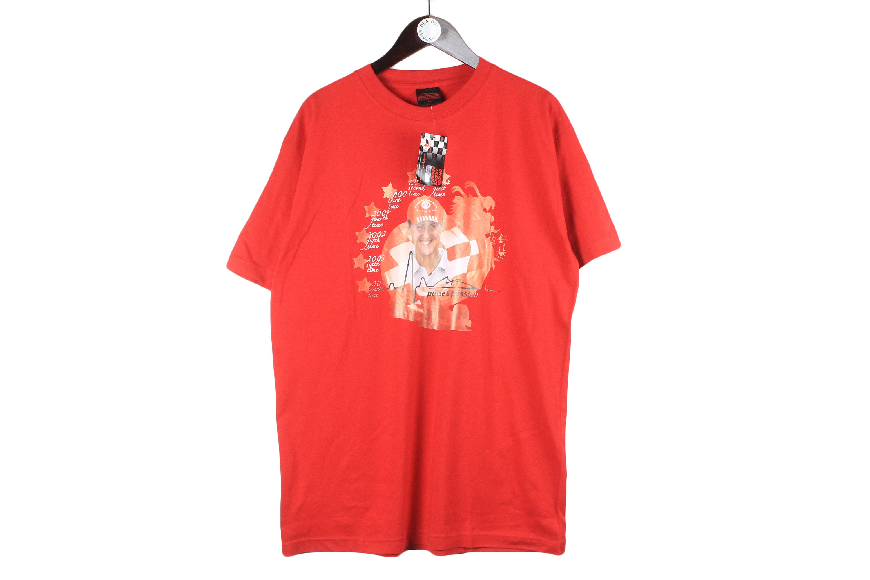 ヴィンテージ フェラーリ NWT デッドストック Tシャツ サイズ メンズ 