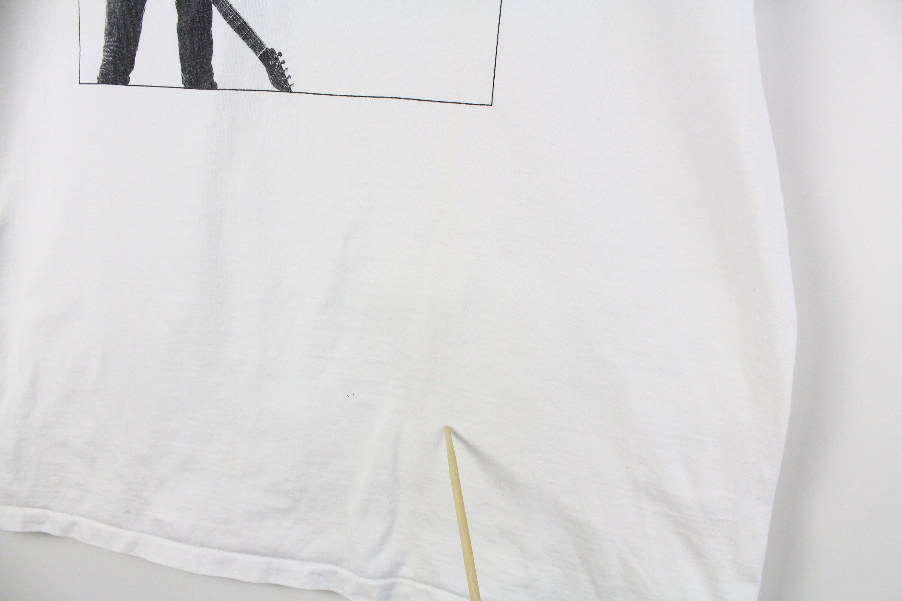 【XLサイズ】Bruce Springsteen White Tee Amazon.com: Bruce Springsteen Ringer T Shirt NYC Logo