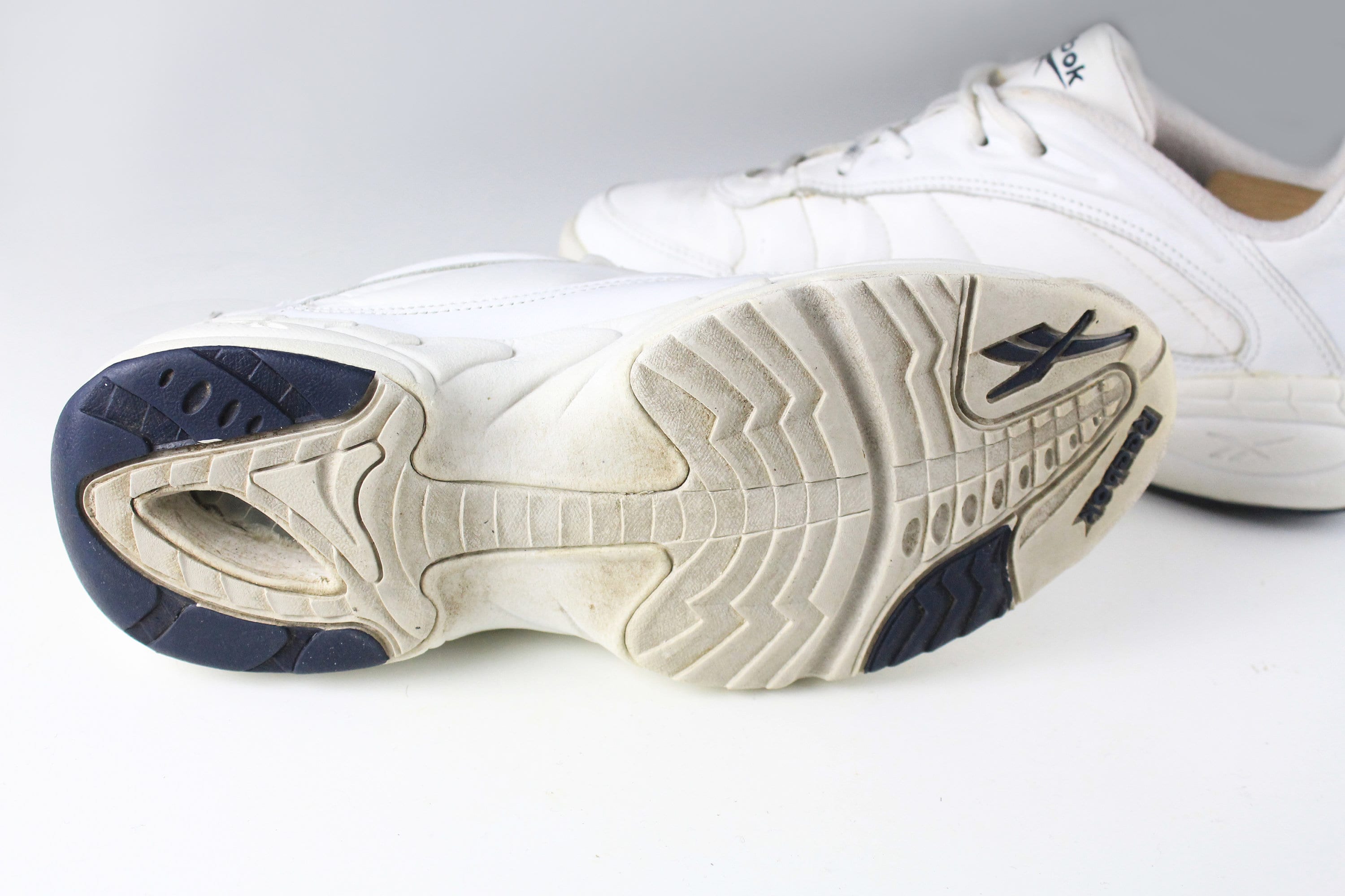 Old white shop reeboks