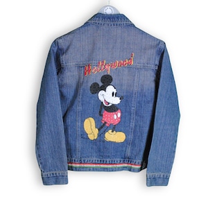 Large Sew on Mickey Mouse Patch, Disney Iron on Patch, Embroidery Patches  for Denim Jacket, Patches for Jeans, Patches Set 