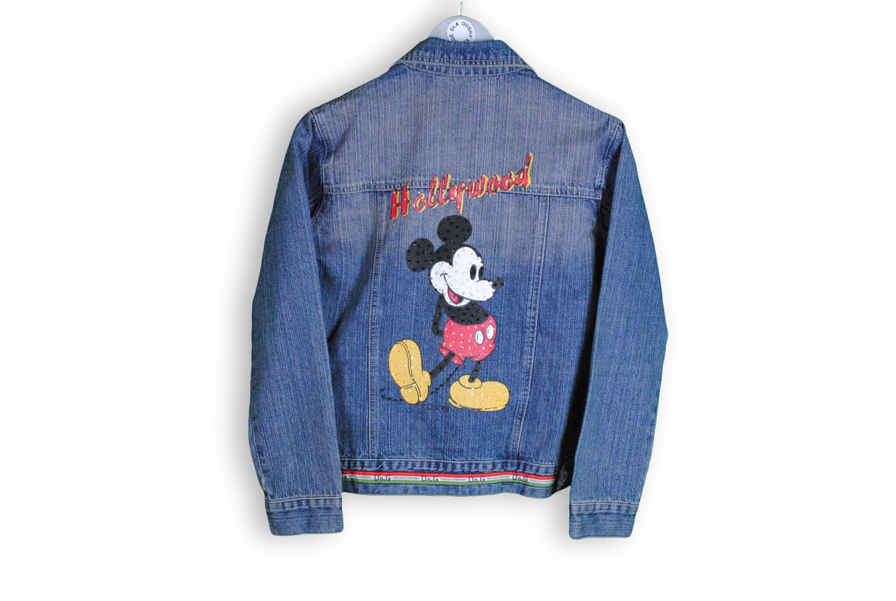 Vintage DOLCE & GABBANA Hollywood mickey Mouse - Etsy Sweden