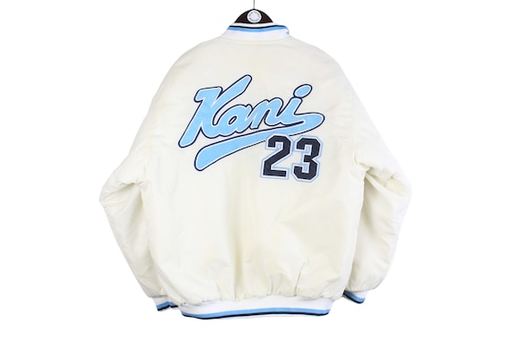 vintage KARL KANI Brooklyn 23 bomber jacket Size … - image 6