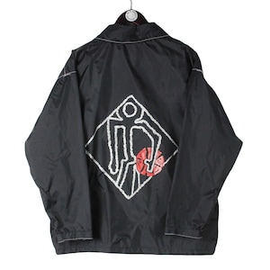 vintage ADIDAS Streetball Jacket authentic streetwear 90&#39;s retro big logo men&#39;s Size S/M sport wear athletic basketball style windbreaker