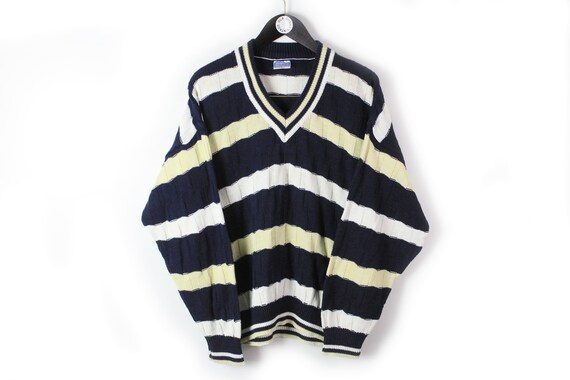 Vintage YVES SAINT LAURENT Sweater Men 