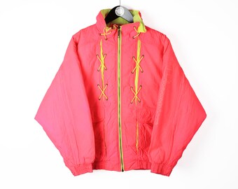 Veste De Ski D'Hiver Vintage HEAD Tête Rose - Taille 8, Neuf Avec Étiquettes, Style Décontracté Pink
