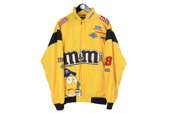 Vintage M m s FORD NASCAR Rally Men s Jacket Size XL Big Logo