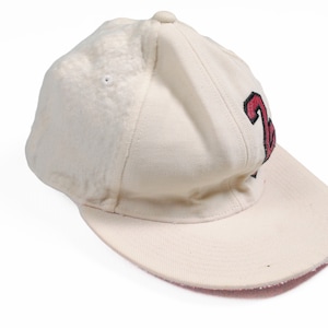 vintage NIKE AIR JORDAN 23 Hut big Logo Cap Hipster Einheitsgröße 100% Baumwolle retro authentische weiß creme Farbe 90er Jahre Sommer Schirm Deadstock Sport