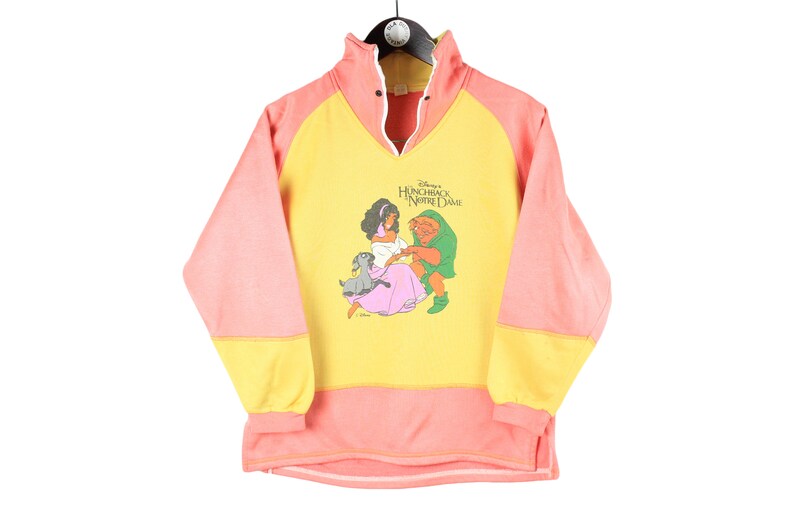 Vintage Hunchback of Notre Dame Sweatshirt Size 146 Kids Retro