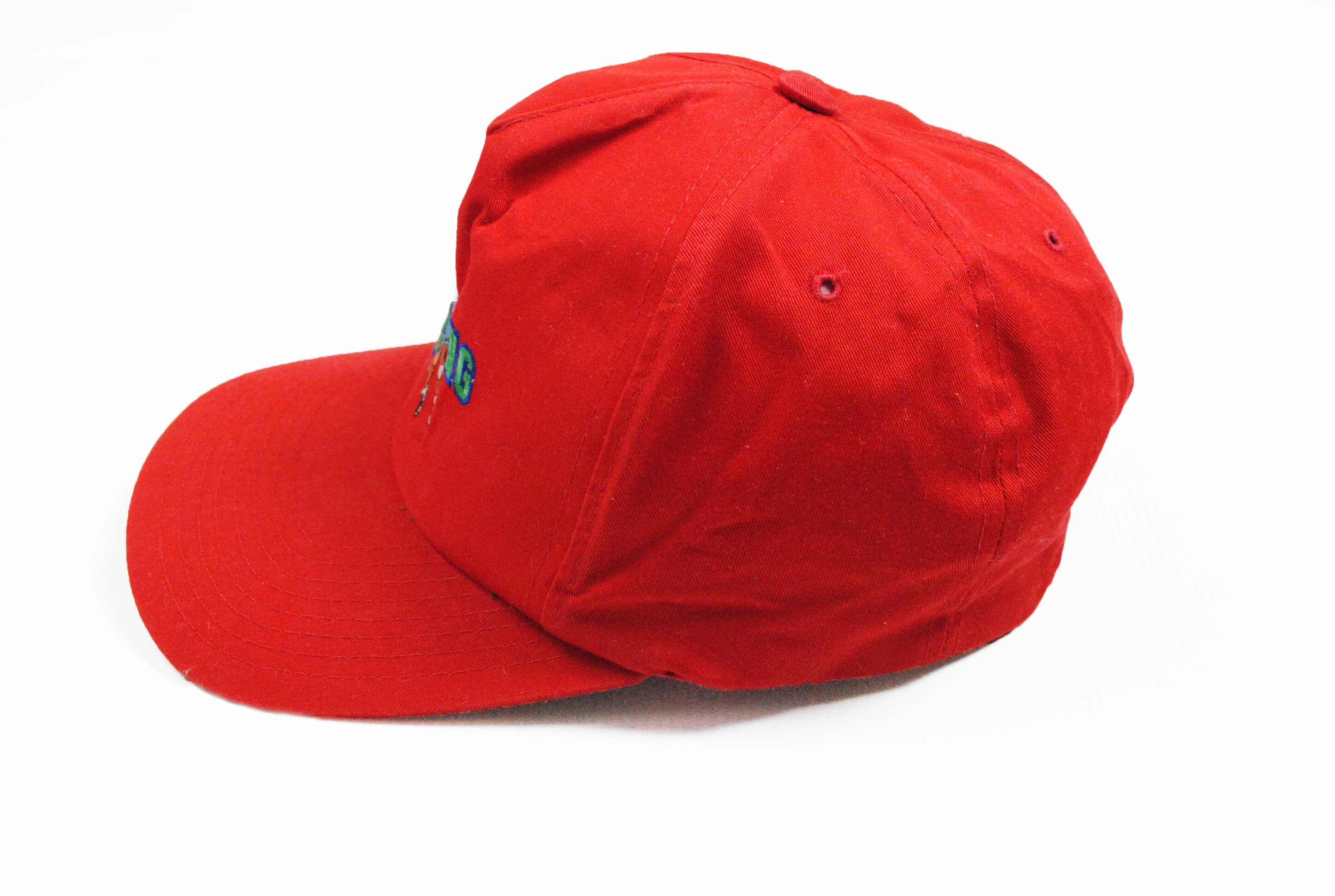 vintage-dunkman-hat-big-logo-cap-nba-hip-hop-slam-dunk-man-red-etsy