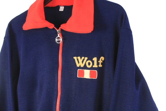 vintage WOLF Formula 1 Team Jacket Size L big log… - image 3