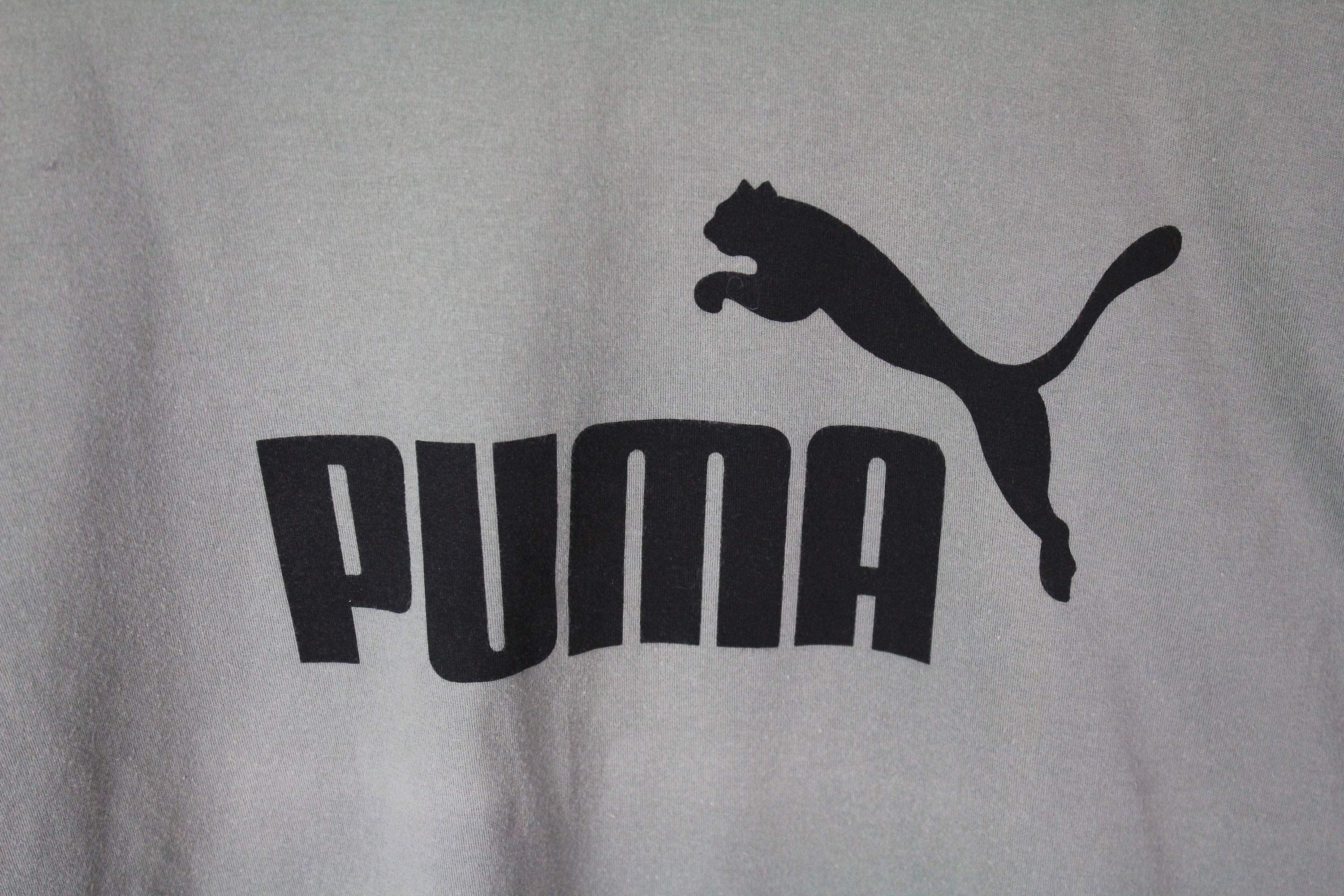 Vintage PUMA Authentic T-shirt Big Logo Athletic Tee Retro - Etsy UK