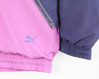 Vintage PUMA Tracksuit Size M/L Women's Oversize Retro Multicolor