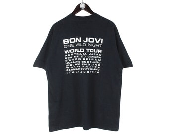BON JOVI One Wild Night 2001 Tシャツ Lサイズ 2001's BON JOVI music tee “one wild night” | NOIR ONLINE