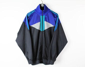 ヴィンテージ アディダス トラックジャケット サイズS ブルー 90年代
