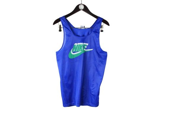 nike royal blue tank top
