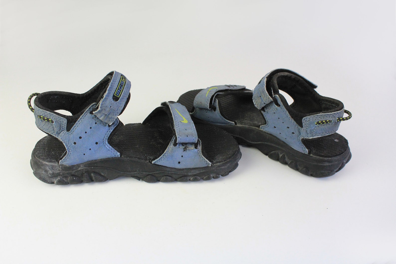 Nike Women's Comfort Footbed Blue White Sport Sandals Size 6 #fashion #clothing #shoes # 