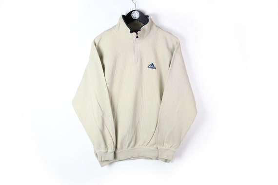 adidas half zip vintage