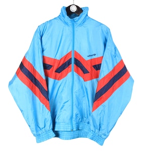 ☆【アディダス】adidas 90's vintage track jaket ADIDAS 90's Vintage Track Jacket Zip up Multi Color Men Size