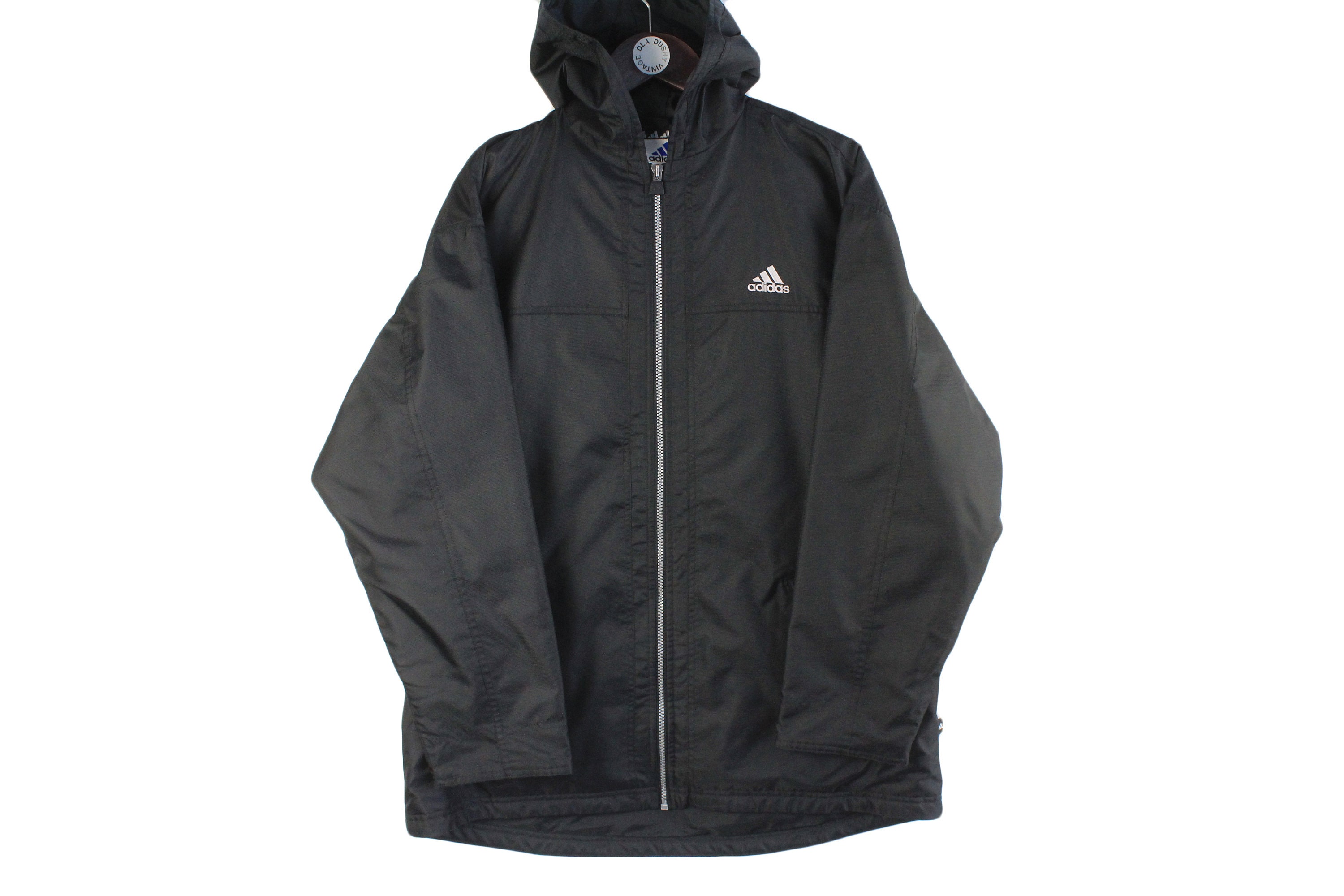 Vintage ADIDAS Jacket Size Men's S Authentic Black Retro