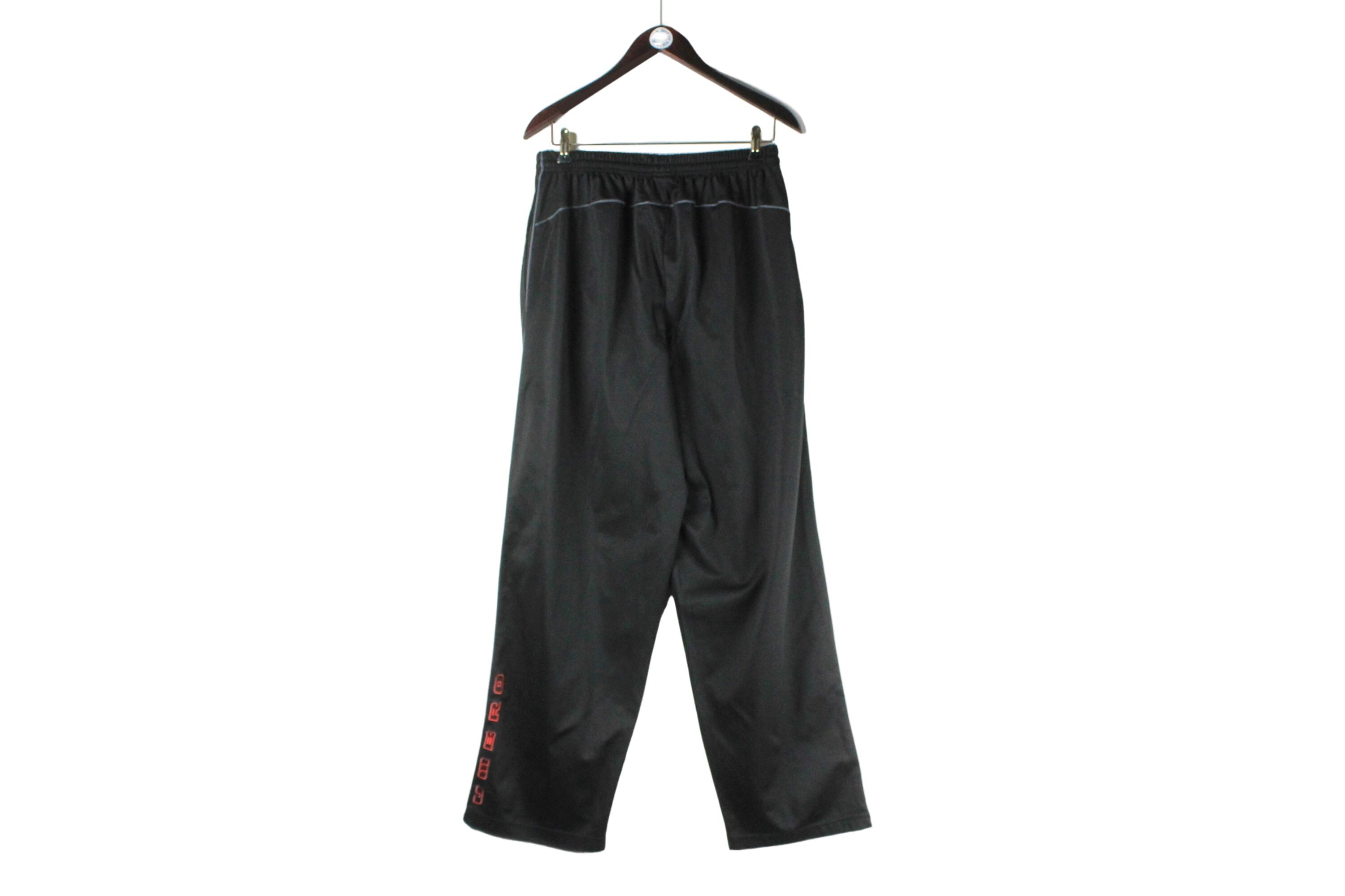 PANTALON DE SURVÊTEMENT vintage Umbro homme noir moyen années 90 nylon coupe-... EUR 23,72 - FR