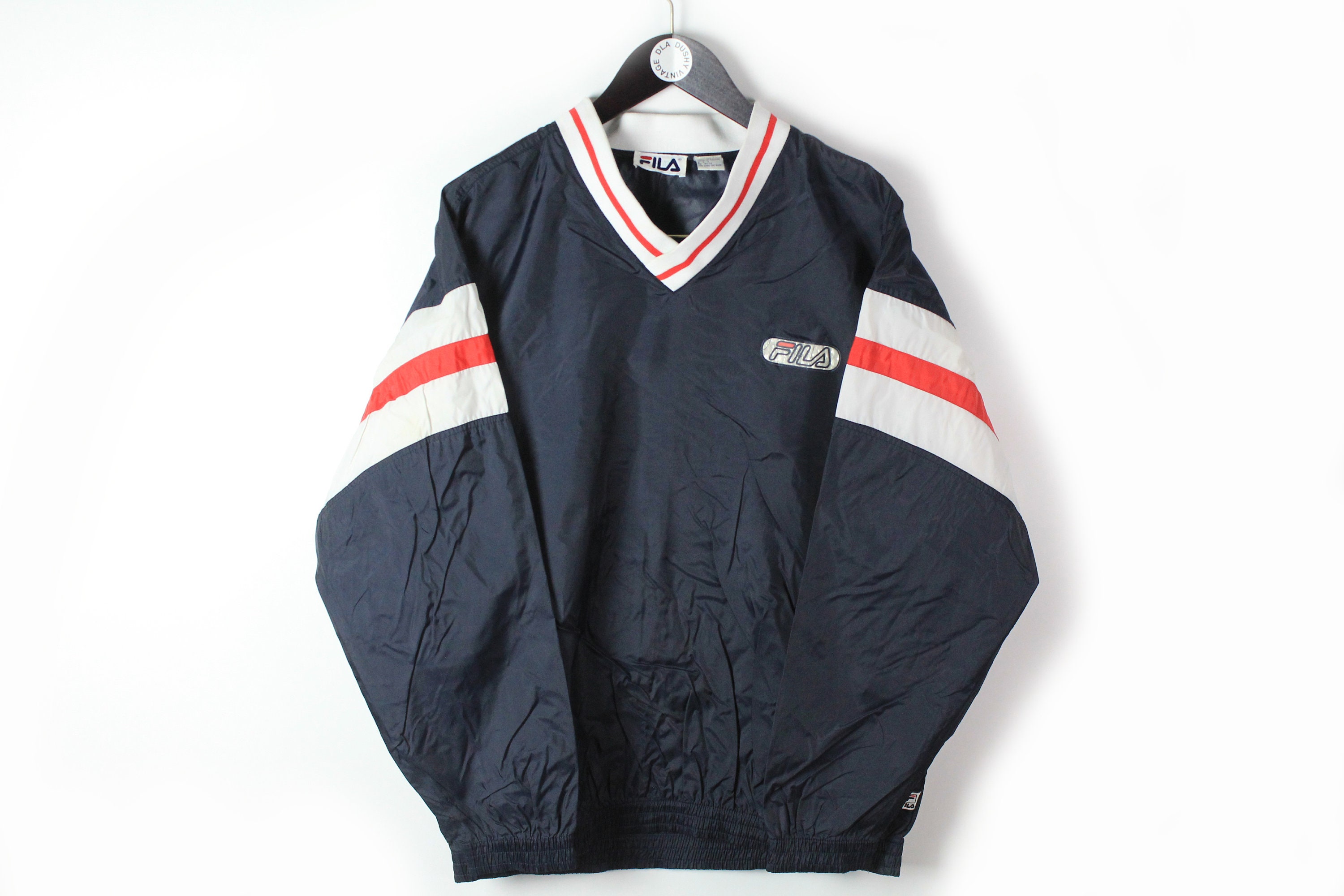 Vintage FILA Sweatshirt Big Logo Size M L Men s Authentic Oversize